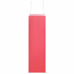 vidaXL Paper Bags 250 pcs with Handles White 21x11x28 cm Paper Grocery Bag - pink, 21 x 11 x 36 cm/ 250 pcs - Additional view 5