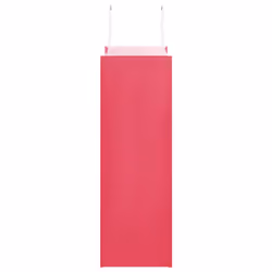 vidaXL Paper Bags 250 pcs with Handles Blue 32x22x28 cm Paper Grocery Bag - pink, 26 x 12 x 35 cm/ 250 pcs - Additional view 4