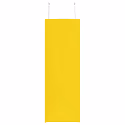 vidaXL Paper Bags 250 pcs with Handles White 21x11x28 cm Paper Grocery Bag - yellow, 54 x 15 x 49 cm/ 250 pcs - Additional view 5