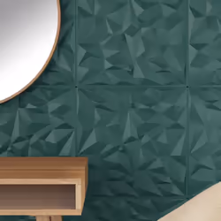 vidaXL 3D Wall Panels Self-adhesive Wall Panel Decor Wallpaper Wall Covering - amethyst green, 48 pcs