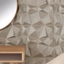 vidaXL 3D Wall Panels Self-adhesive Wall Panel Decor Wallpaper Wall Covering - diamond beton, 12 pcs