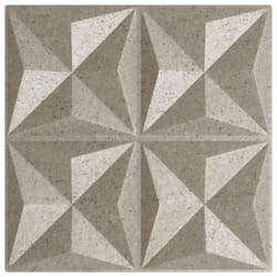 vidaXL 3D Wall Panels Self-adhesive Wall Panel Decor Wallpaper Wall Covering - origami beton, 48 pcs