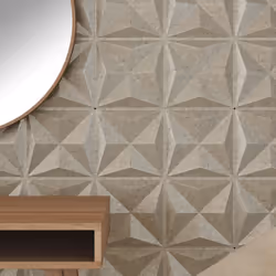 vidaXL 3D Wall Panels Self-adhesive Wall Panel Decor Wallpaper Wall Covering - origami beton, 48 pcs