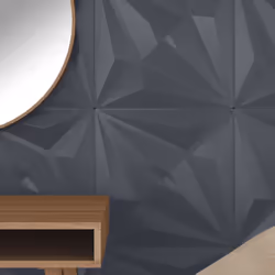 vidaXL 3D Wall Panels Self-adhesive Wall Panel Decor Wallpaper Wall Covering - star grey, 48 pcs