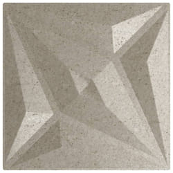 vidaXL 3D Wall Panels Self-adhesive Wall Panel Decor Wallpaper Wall Covering - star beton, 12 pcs