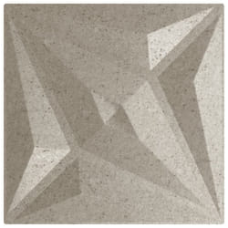 vidaXL 3D Wall Panels Self-adhesive Wall Panel Decor Wallpaper Wall Covering - star beton, 24 pcs