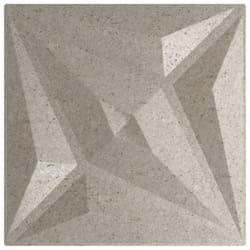 vidaXL 3D Wall Panels Self-adhesive Wall Panel Decor Wallpaper Wall Covering - star beton, 48 pcs