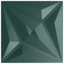 vidaXL 3D Wall Panels Self-adhesive Wall Panel Decor Wallpaper Wall Covering - star green, 12 pcs
