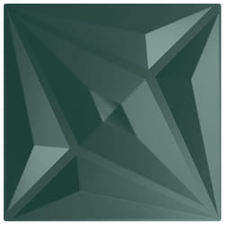 vidaXL 3D Wall Panels Self-adhesive Wall Panel Decor Wallpaper Wall Covering - star green, 24 pcs