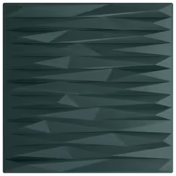 vidaXL 3D Wall Panels Self-adhesive Wall Panel Decor Wallpaper Wall Covering - stone green, 48 pcs