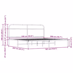 VidaXL 3318644 bed frame - Additional view 8