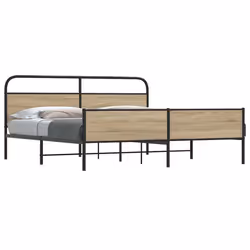 VidaXL 3318678, Oak, 156 cm, 2.07 m, 100 cm, 1500 x 2000 mm, 28 cm