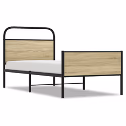 VidaXL 3318692, Oak, 2.06 m, 2.07 m, 100 cm, 2000 x 2000 mm, 28 cm