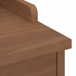 vidaXL Hallway Bench SANDNES 45x40x50 cm Solid Wood Pine bench hall bench - wallnut - Additional view 8