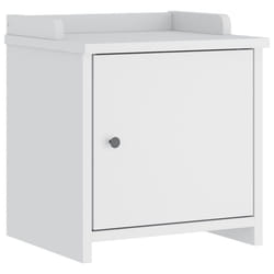 vidaXL Hallway Bench SANDNES 45x40x50 cm Solid Wood Pine bench hall bench - white