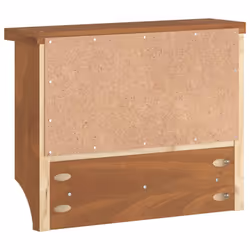 vidaXL Wall-mounted Coat Rack SANDNES 45x12x35 cm Solid Wood Pine - acacia - Additional view 6