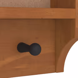 vidaXL Wall-mounted Coat Rack SANDNES 45x12x35 cm Solid Wood Pine - acacia - Additional view 8