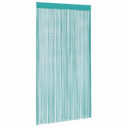 vidaXL 2x String Curtains Room Divider Background 100/140x250 cm Multi Colours - turquoise, 140 cm - Additional view 2