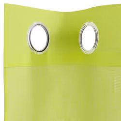 vidaXL Voile Curtains with Grommets 2 pcs Apple Green 140x225 cm net curtain - apple green, 140 x 175 cm - Additional view 4