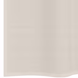 vidaXL Voile Curtains 2 pcs net curtain sheer curtain - cream, 140 x 300 cm - Additional view 5