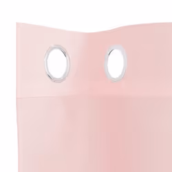 vidaXL Voile Curtains with Grommets 2 pcs Apple Green 140x225 cm net curtain - light pink, 140 x 140 cm - Additional view 4