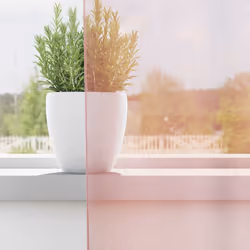 vidaXL Voile Curtains 2 pcs net curtain sheer curtain - light pink, 140 x 300 cm