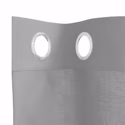 vidaXL Voile Curtains with Grommets 2 pcs Apple Green 140x225 cm net curtain - light grey, 140 x 245 cm - Additional view 4
