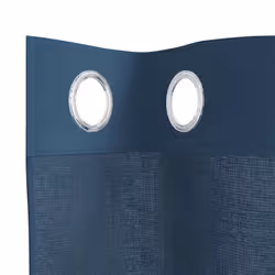 vidaXL Voile Curtains with Grommets 2 pcs Apple Green 140x225 cm net curtain - royal blue, 140 x 175 cm - Additional view 4