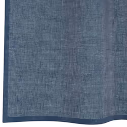 vidaXL Voile Curtains with Grommets 2 pcs Apple Green 140x225 cm net curtain - royal blue, 140 x 175 cm - Additional view 5