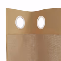 vidaXL Voile Curtains 2 pcs net curtain sheer curtain - sand, 140 x 300 cm - Additional view 4