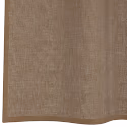 vidaXL Voile Curtains with Grommets 2 pcs Apple Green 140x225 cm net curtain - light brown, 140 x 175 cm - Additional view 5