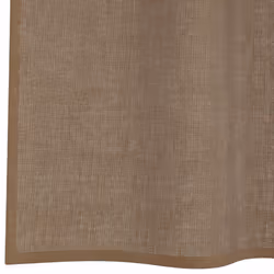 vidaXL Voile Curtains with Grommets 2 pcs Apple Green 140x225 cm net curtain - light brown, 140 x 245 cm - Additional view 5