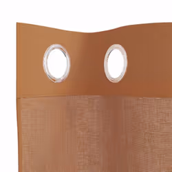 vidaXL Voile Curtains with Grommets 2 pcs Apple Green 140x225 cm net curtain - terracotta, 140 x 140 cm - Additional view 4