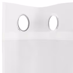 vidaXL Voile Curtains with Grommets 2 pcs Apple Green 140x225 cm net curtain - white, 140 x 260 cm - Additional view 4