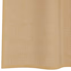 vidaXL Voile Curtains with Rod Pockets 2 pcs Sand net curtain sheer curtain - Additional view 5