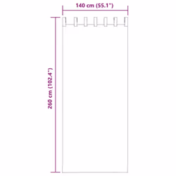 vidaXL Voile Curtains with Rod Pockets 2 pcs Sand net curtain sheer curtain