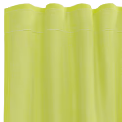 vidaXL Voile Curtains 2 pcs net curtain sheer curtain - apple green, 140 x 260 cm - Additional view 4