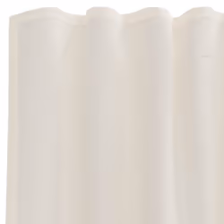 vidaXL Voile Curtains 2 pcs net curtain sheer curtain - cream, 140 x 245 cm - Additional view 4