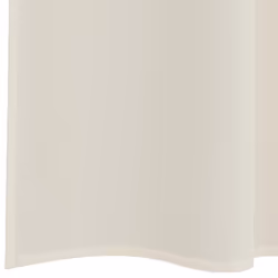 vidaXL Voile Curtains 2 pcs net curtain sheer curtain - cream, 140 x 245 cm - Additional view 5