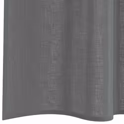 vidaXL Voile Curtains 2 pcs net curtain sheer curtain - dark grey, 140 x 245 cm - Additional view 5