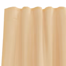 vidaXL Voile Curtains with Loops 2 pcs Sand 140x140 cm net curtain - Additional view 5