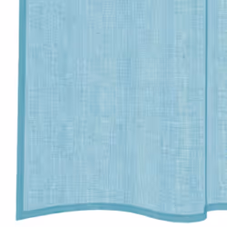 vidaXL Voile Curtains with Loops 2 pcs Turquoise 140x245 cm net curtain - Additional view 4
