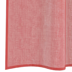 vidaXL Voile Curtains with Loops 2 pcs Wine Red 140x260 cm net curtain - Additional view 4