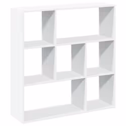 VidaXL 3310298, White, 11 shelves, Wood, Wood, 1020 mm, 290 mm