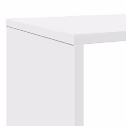 vidaXL Book Cabinet Bookcase Storage Shelf Bookshelf Book Rack Engineered Wood - white, 132 x 29 x 141.5 cm - Additional view 8