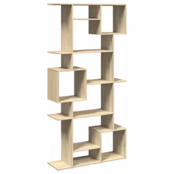 VidaXL 3310318, Oak, 9 shelves, Wood, Wood, 920 mm, 290 mm