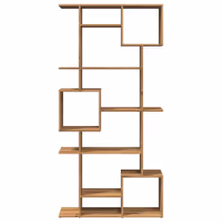 vidaXL Book Cabinet Bookcase Storage Cabinet Bookshelf Engineered Wood - artisian oak, 92 x 29 x 188 cm - Additional view 4
