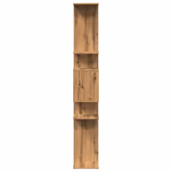 vidaXL Book Cabinet Bookcase Storage Cabinet Bookshelf Engineered Wood - artisian oak, 92 x 29 x 188 cm - Additional view 5