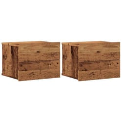 VidaXL 855945 nightstand/bedside table Wood