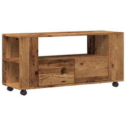 vidaXL TV Cabinet TV Unit Sideboard Media Cabinet TV Stand Engineered Wood - old wood